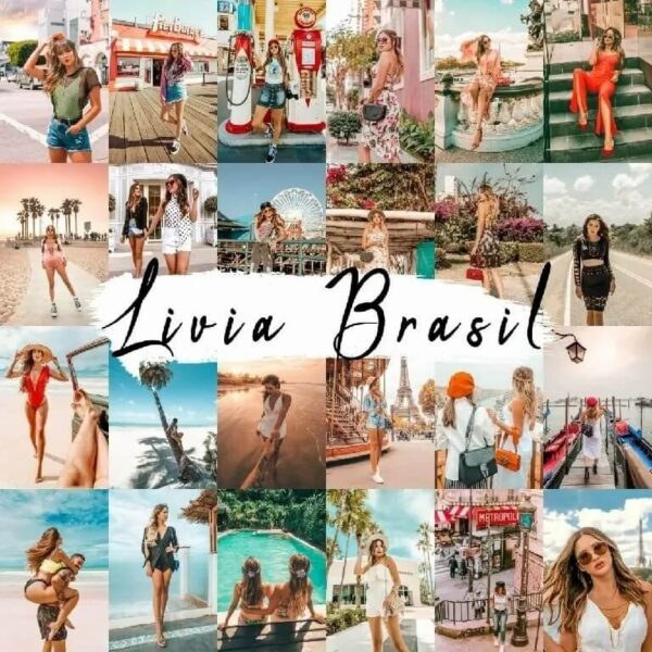 Livia Brasil Travel Lightroom Presets Mobile Desktop 6 DC Presets