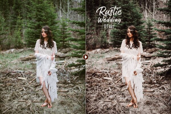 50 Rustic Wedding Lightroom Presets Photoshop Atualizados 8 DC Presets
