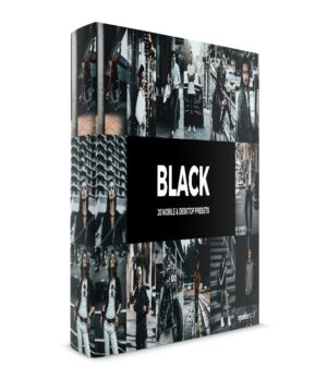 Black Presets Para Fotos e Luts Para Vídeo Pc e Celular Pack