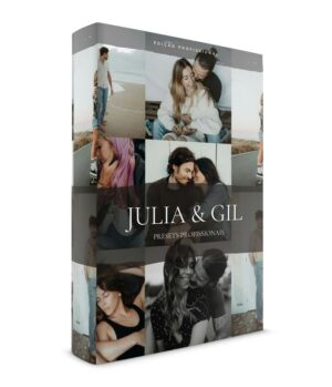 Julia And Gil Coleção Retrato Lightroom Presets Luts + Bônus