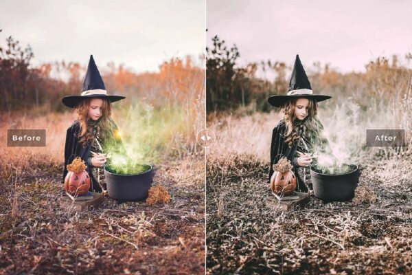 Lightroom Presets Halloween Mobile Desktop Dia Das Bruxas 5 DC Presets