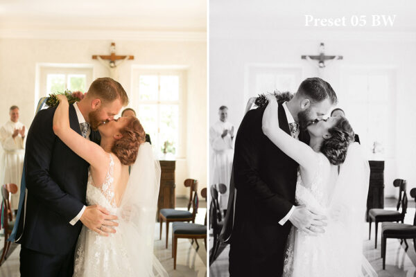 Presets Casamento Lightroom e Photoshop Presets Preto e Branco 4 DC Presets