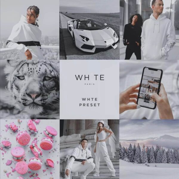 Pack De Presets Black Blvck Paris lr Mobile Lr Pc Luts 4 DC Presets