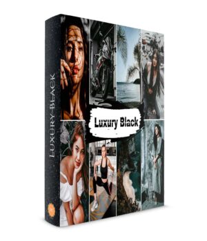 Luxury Black Lightroom Presets True LR Preset Mobile and Desktop